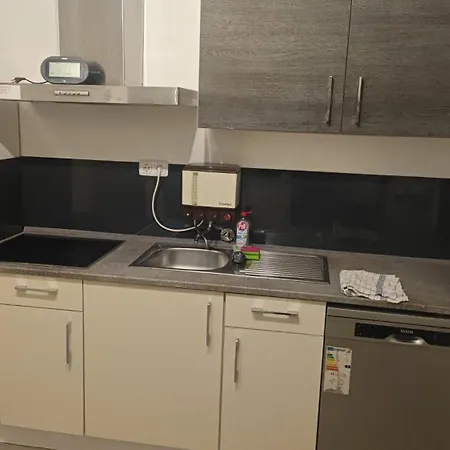 Work&stay 6 Betten Dusche Küche Balkon Garten Apartment *