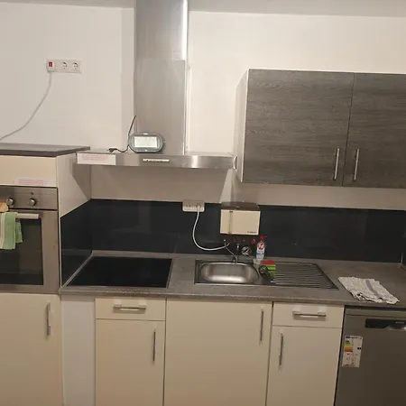 Work&stay 6 Betten Dusche Küche Balkon Garten Apartment Plettenberg