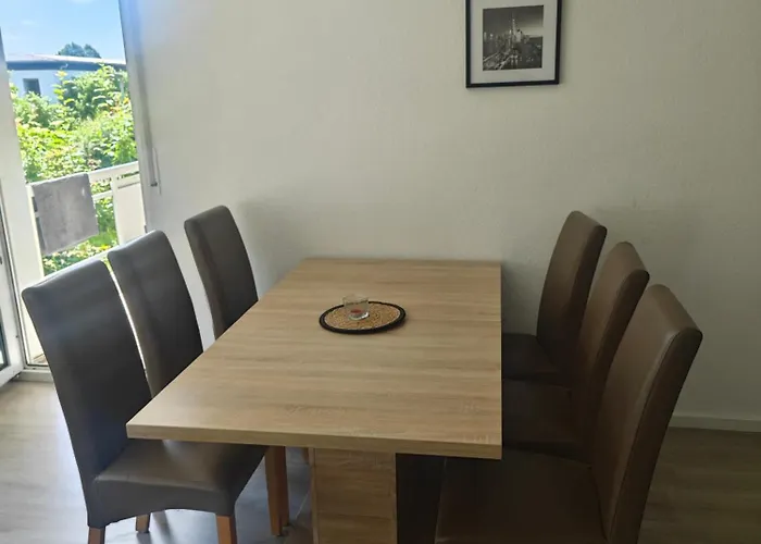 Lejlighed Work And Oben 6 Betten Dusche Kueche Balkon Garten Plettenberg