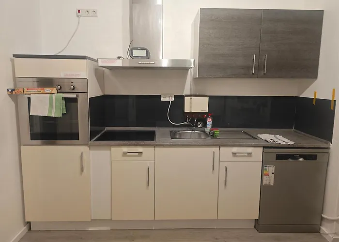 Lejlighed Work And Oben 6 Betten Dusche Kueche Balkon Garten *